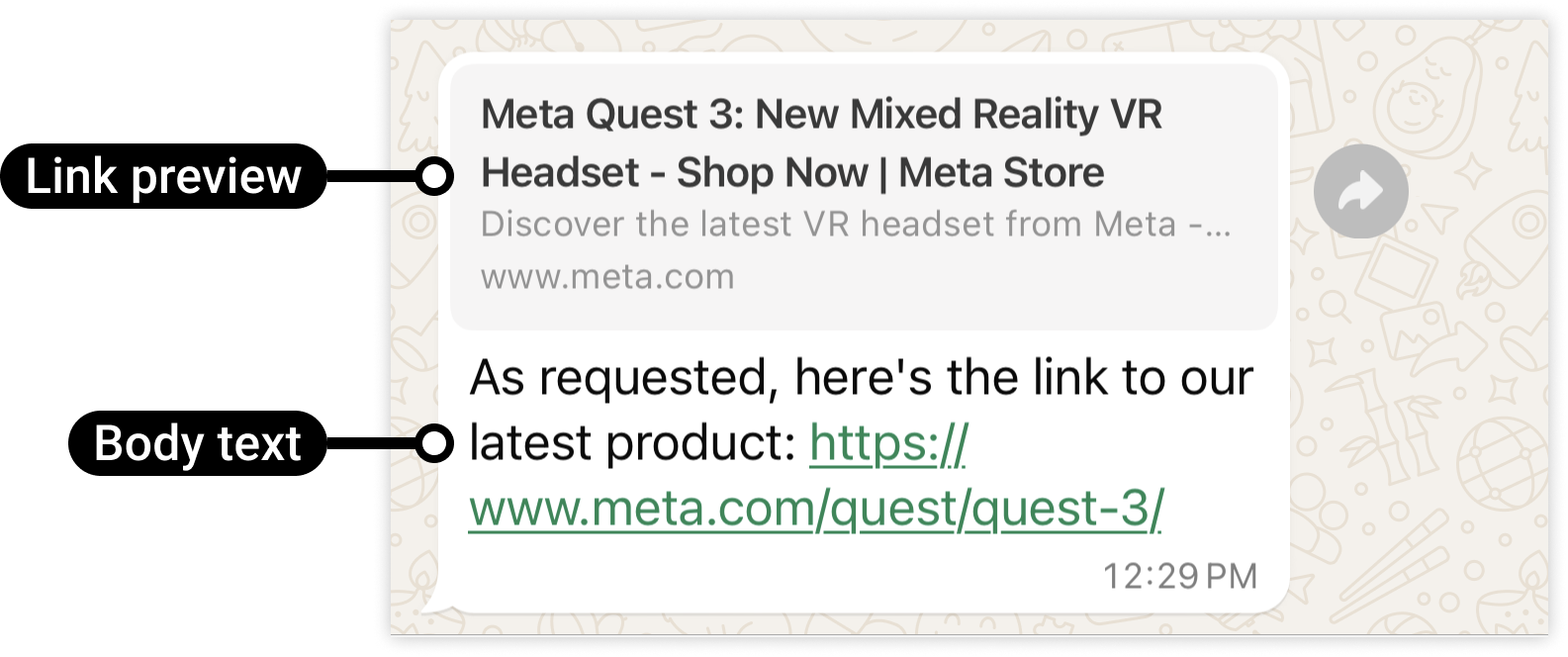 Link preview example